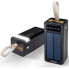 Hızlı Store B07 50000 mAh Ultra Yüksek Kapasiteli Powerbank | Süper Hızlı Şarj, Çoklu Çıkış, LED Ekran, Tüm Cihazlarla Uyumlu Taşınabilir Şarj Cihazı