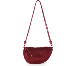 Alessia Bag Clara Hakiki Deri Düğümlü Askılı Omuz Çantası