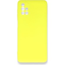 Royal Case Samsung Galaxy M51 Içi Kadife Kaplı Esnek Silikon Kapak Ryc/ Nano Lansman