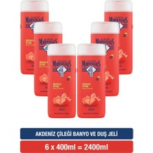 Le Petit Marseillais Akdeniz Çileği Duş Jeli 400 ml X6