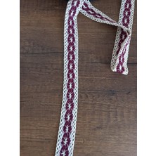 Dekorince Kopanaki Ara Dantel 5 Metre Cift Renk  2,5cm