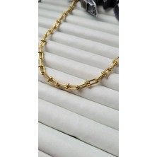 Çelik Tiffany Kolye