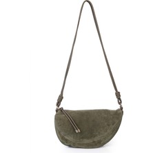 Alessia Bag Clara Hakiki Deri Düğümlü Askılı Omuz Çantası