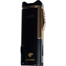 Cohiba 3 Torch Pürmüz Siyah Puro Çakmağı