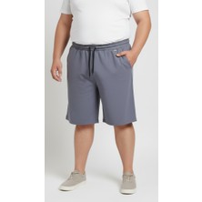 Balkonda Şort Bermuda Cepli Battal & Regular Kalıp Pamuklu Bol Kesim Esnek