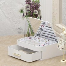 Eliz Berra Moda Aynalı Takı Organizeri