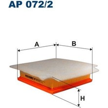 Filtron HAVA FİLTRESİ DOBLO 2010LINEA 2007PUNTO 2005MITO 2008COMBO 2012CORSA D 20101.2-1.3D-1.6D-1.7D