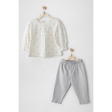 Andywawa Kız Bebek Takım 2 Parça Set Baby Bow Bliss AC26253