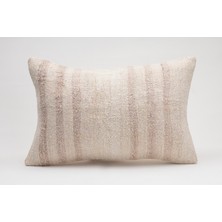 Kilim Wholesale El Yapımı Kilimden Yapılmış Vintage Kırlent Kılıfı, Yün, 40X60 cm