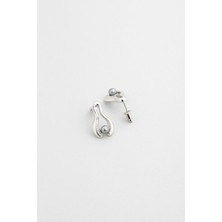 So CHIC Mariana 18 Ayar Beyaz Altın Kaplama Gümüş İnci Küpe