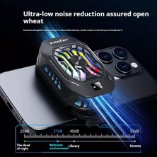 ❄️ Subzero HD10 Telefon Buz Soğutucu Fan | Isı Göstergeli LED Tasarım | Oyunlarda Maksimum Performans