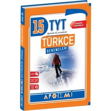 Apotemi Yayınları Tyt Türkçe 15 Deneme