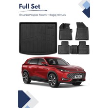 Ko Kaliteoto Mg Hs Phev 2024 Model Tam Uyumlu Paspas+Bagaj Havuzu Seti