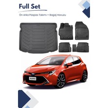Ko Kaliteoto Toyota Auris 2013-2014-2015-2016-2017-2018-2019-2020 Model Tam Uyumlu Paspas+Bagaj Havuzu Seti