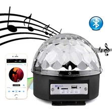 Timion Bluetooth Sd Aux USB LED Disko Lamba Topu Speaker (5148)