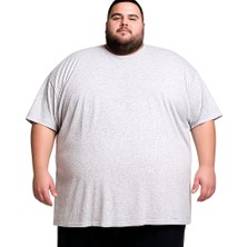 Sngl Erkek Büyük Beden Oversize Kısa Kollu T-Shirt 3xl 4xl 5xl 6xl 7xl 8xl