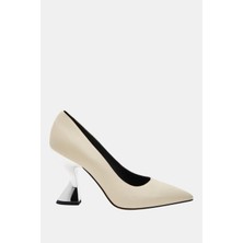 Katy Perry The Laterr High Heel Kadın Kremtopuklu Ayakkabı