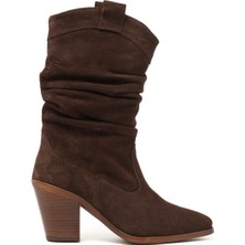 Kadın Çizme RC-25K-001-R17300 John May Kahve Süet 7