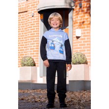 Minycenter Erkek Çocuk Fermuar Detaylı Eşofman Altı MNT25E218