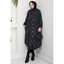 İlkimay.com Esved Düğmeli Kaşe Kap 1633 - Siyah