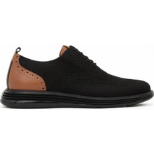 Tuna Erkek Örme Triko Spor Ayakkabı Siyah Eva/tpu Taban - 3541