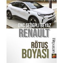 İzmir Bitpazarı Renault Sedefli Beyaz Qnc Rötuş Boyası - Megane, Clio, Talisman, Kadjar, Captur, Zoe, Twızy