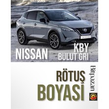 İzmir Bitpazarı Nıssan Kby Bulut Gri Rötuş Boyası 25ML Fırçalı Şişe – Qashqai, X-Trail, Juke