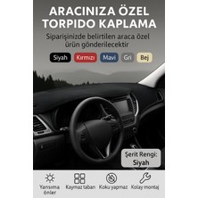 Trobus Ford Torneo Connect 2023+ (Cady 2023+) - Ön Göğüs Kaplama - Siyah Şerit