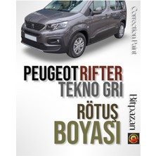 İzmir Bitpazarı Peugeot Rıfter Tekno Gri - Kca - Çizik Giderici Fırçalı Rötuş Boyası 20 ml