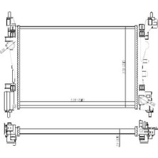 MGA 80827 Motor Radyatoru 51864284