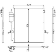 MGA 82395 Klima Radyatoru MN123642