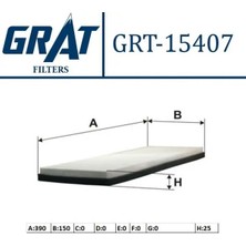 Grat 15407 Polen Filtresi 8A0819439