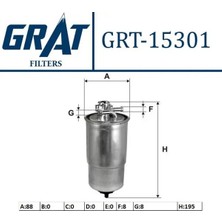 Grat 15301 Yakit Filtresi 1J0127401A
