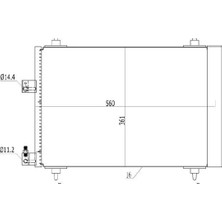 MGA 82299 Klima Radyatoru 6453FH