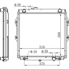 Oris BTO164026 Motor Radyatoru 1640030090