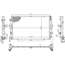 MGA 80787 Motor Radyatoru 4475010201