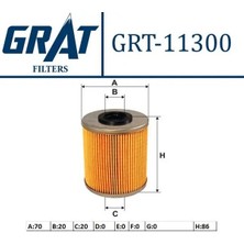Grat 11300 Yakit Filtresi 7701475229