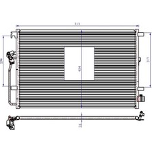 Oris CVW208016 Klima Radyatoru 2E0820413