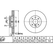 MGA 50100 Fren Diski On 51749124 (2 Adet Fiyatıdır)