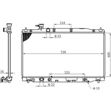 Oris BHN091016 Motor Radyatoru 19010RZA901 19010RZPG51