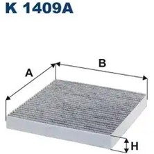 Filtron K1409A Polen Filtresi (Karbonlu) 971331R000 971331R000ATK 97133D3200ATK