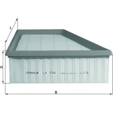 Mahle LX708 Hava Filtresi 5Z0129620A 6Q0129620 6Q012963