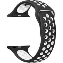 Apsuwa Apple Watch 11 46MM Kordon Kayış Silikon Delikli Soft