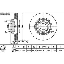 MGA 50102 Fren Diski On 7701207795 (2 Adet Fiyatıdır)
