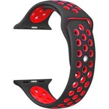 Adige Apple Watch 11 42MM Kordon Kayış Silikon Delikli Soft