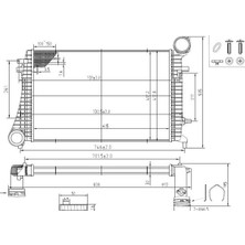 MGA 80538 Turbo Radyatoru 1K0145803Q