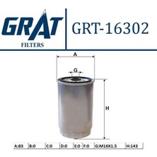Grat 16302 Yakit Filtresi 319222B900