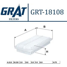 Grat 18108 Hava Filtresi 178010N020