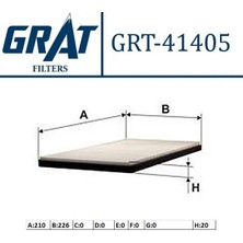 Grat 41405 Polen Filtresi 272771HE0E