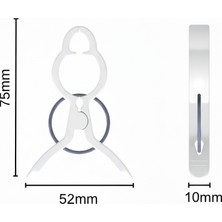 Dme Flora Bitki Bağlama Destek Mandalı 10 Adet Büyük Boy
